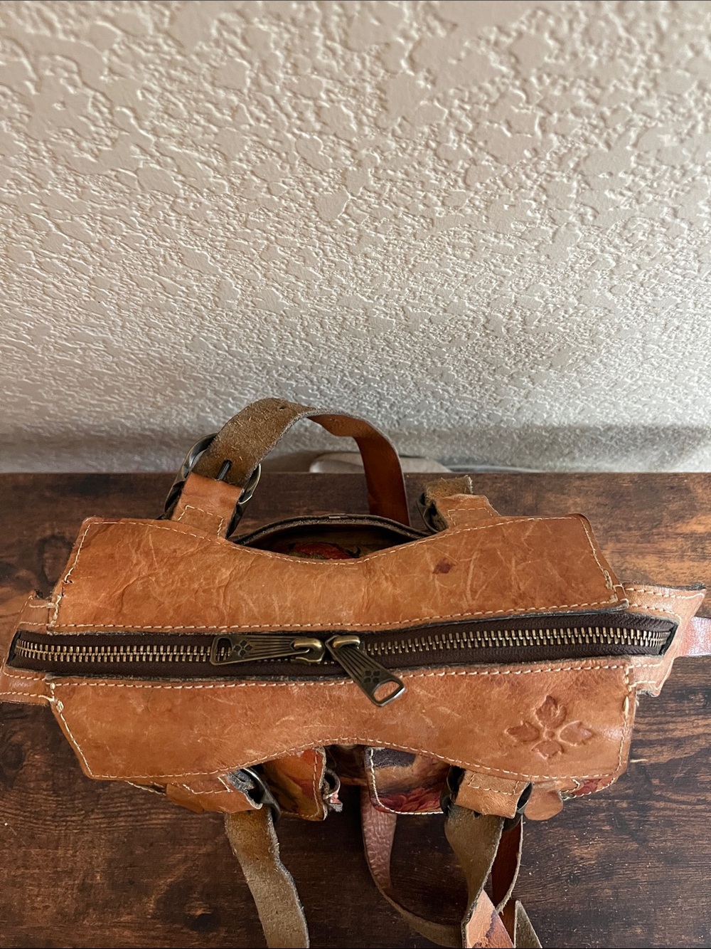 Patricia Nash leather floral bag - Picture 10 of 13